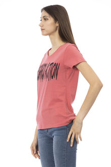 T-shirt Vrouwen Rood - S