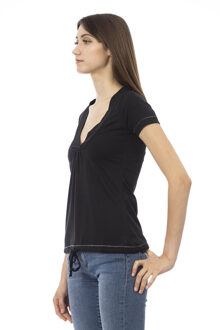 T-shirt Vrouwen Zwart - L