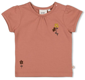 T-shirt Wilde Flower bes Rood - 68