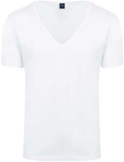 T-shirt Wit Diepe V-hals Vitaru Stretch 4 Pack - XL,M,L,XXL,S