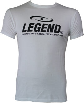 t-shirt wit Slimfit Legend  S