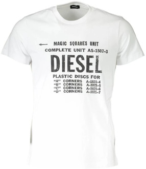 T-shirt Wit XL Heren