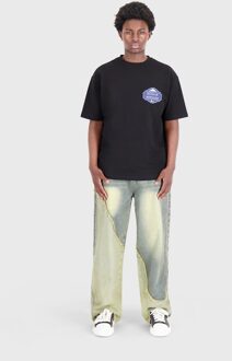 T-shirt Xandor Black  L Zwart