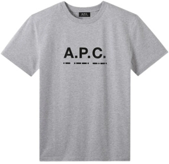 T-Shirts A.p.c. , Gray , Heren - Xl,M