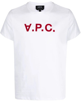T-Shirts A.p.c. , White , Heren - 2Xl,Xl,L,M,S