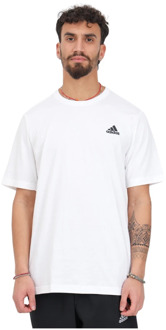 T-Shirts Adidas , White , Heren - 2Xl,S