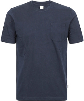 T-Shirts Aspesi , Blue , Heren - 2Xl,L
