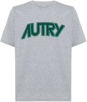 T-Shirts Autry , Gray , Heren - 2Xl,Xl,L,M,S