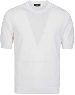 T-Shirts Ballantyne , White , Heren - 2Xl,Xl,L,M,S