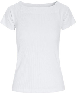 T-Shirts Bitte Kai Rand , White , Dames - 2Xl,Xl,L,M