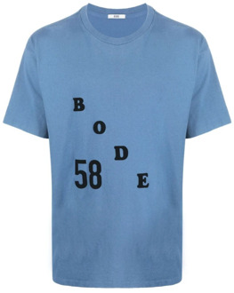 T-Shirts Bode , Blue , Heren - M,S