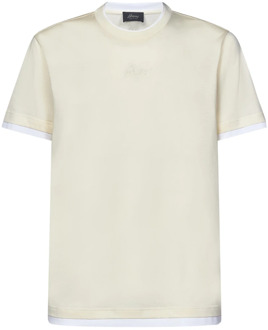 T-Shirts Brioni , Beige , Heren - 2Xl,M,S