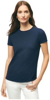 T-Shirts Brooks Brothers , Blue , Dames - L,M,Xs