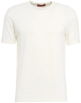 T-Shirts Daniele Fiesoli , White , Heren - 2XL