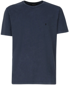 T-Shirts Dondup , Blue , Heren - 2Xl,L,M,S