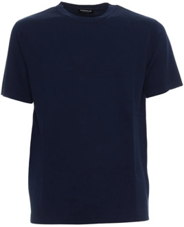T-Shirts Dondup , Blue , Heren - Xl,L,M,3Xl