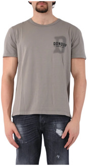 T-Shirts Dondup , Gray , Heren - 2Xl,L,M