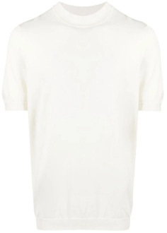 T-Shirts Drumohr , White , Heren - 2Xl,Xl