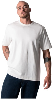 T-Shirts Edwin , White , Heren - S