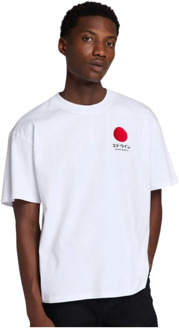T-Shirts Edwin , White , Heren - Xl,S