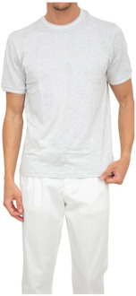 T-Shirts Eleventy , Gray , Heren - Xl,M