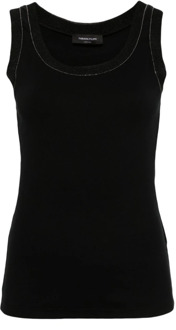 T-Shirts Fabiana Filippi , Black , Dames - M,S,Xs