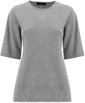 T-Shirts Fabiana Filippi , Gray , Dames - L