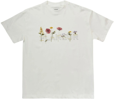 T-Shirts Flaneur Homme , White , Heren - Xl,M
