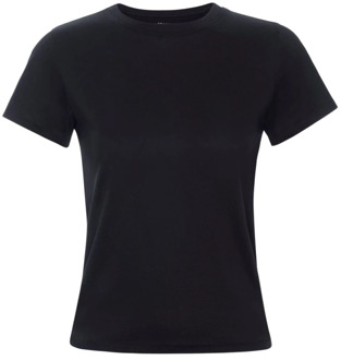 T-Shirts Frame , Black , Dames - Xl,L,M,S,Xs