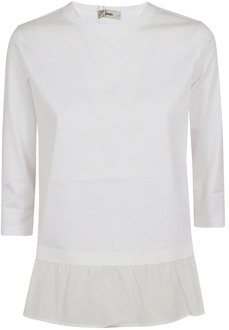 T-Shirts Herno , White , Dames - L,S,Xs