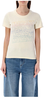 T-Shirts Isabel Marant Étoile , Beige , Dames - L,M,S