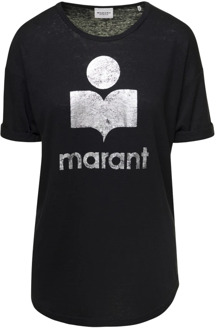 T-Shirts Isabel Marant Étoile , Black , Dames - L,M,S