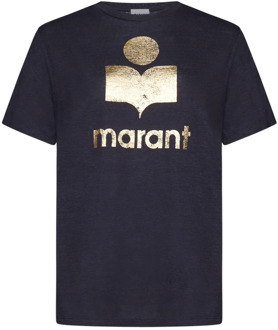 T-Shirts Isabel Marant Étoile , Blue , Dames - L,S,Xs