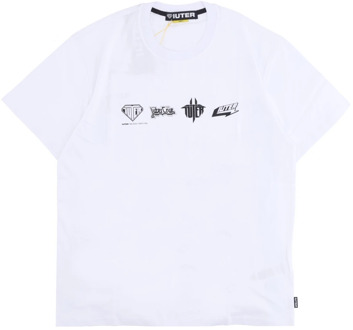T-Shirts Iuter , White , Heren - Xl,S