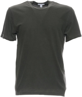 T-Shirts James Perse , Green , Heren - S