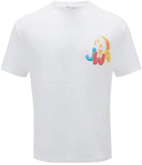 T-Shirts JW Anderson , White , Heren - Xl,L,S