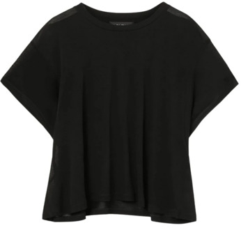 T-Shirts, Klassieke Collectie Dondup , Black , Dames - S
