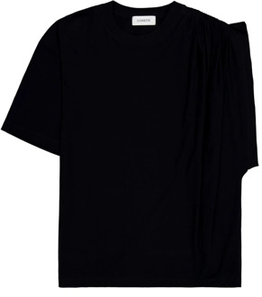 T-Shirts Laneus , Black , Dames - S,Xs