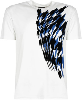 T-Shirts Les Hommes , White , Heren - 2XL