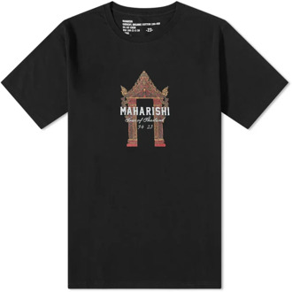 T-Shirts Maharishi , Black , Heren - Xl,L,M,S