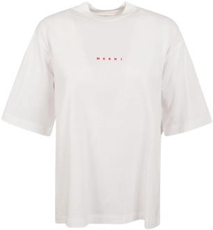 T-Shirts Marni , White , Dames - S,Xs,2Xs