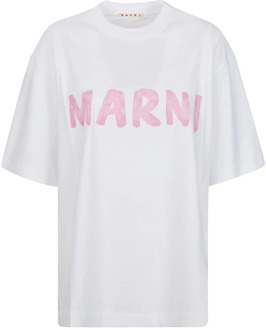 T-Shirts Marni , White , Dames - S,Xs