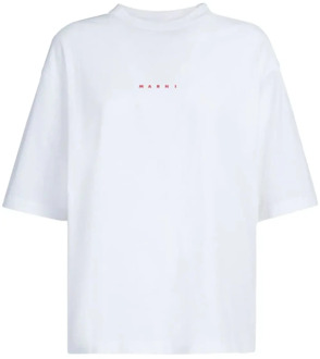T-Shirts Marni , White , Dames - Xs,2Xs