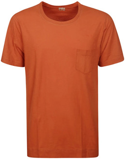 T-Shirts Massimo Alba , Orange , Heren - 2Xl,Xl,L,M,S