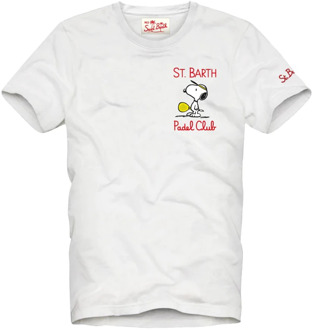 T-Shirts MC2 Saint Barth , White , Heren - Xl,L,M,S