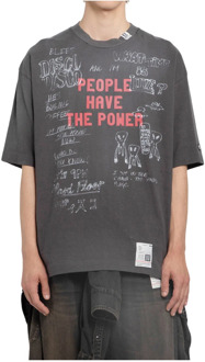 T-Shirts Mihara Yasuhiro , Black , Heren - L,M,S