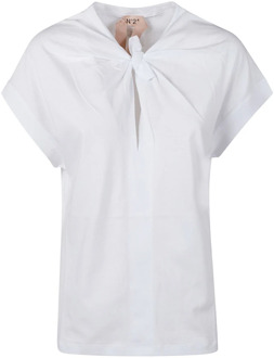 T-Shirts N21 , White , Dames - 2Xl,Xl,L
