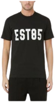 T-Shirts Paolo Pecora , Black , Heren - Xl,L,3Xl