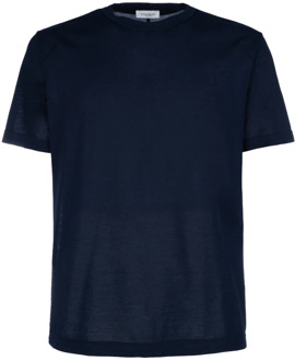 T-Shirts Paolo Pecora , Blue , Heren - 2Xl,Xl,M,S