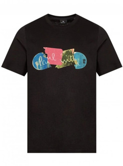 T-Shirts PS By Paul Smith , Black , Heren - 2Xl,L,M,S